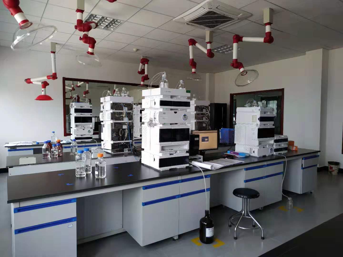 Analytical laboratory equipment at Luban Pharmaceutical